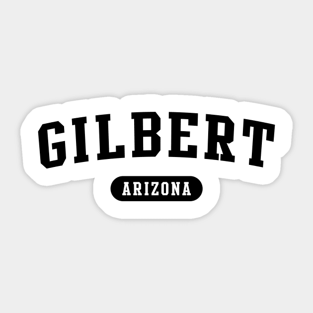 Gilbert, AZ Sticker by Novel_Designs